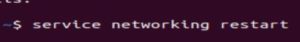 ubuntu network restart